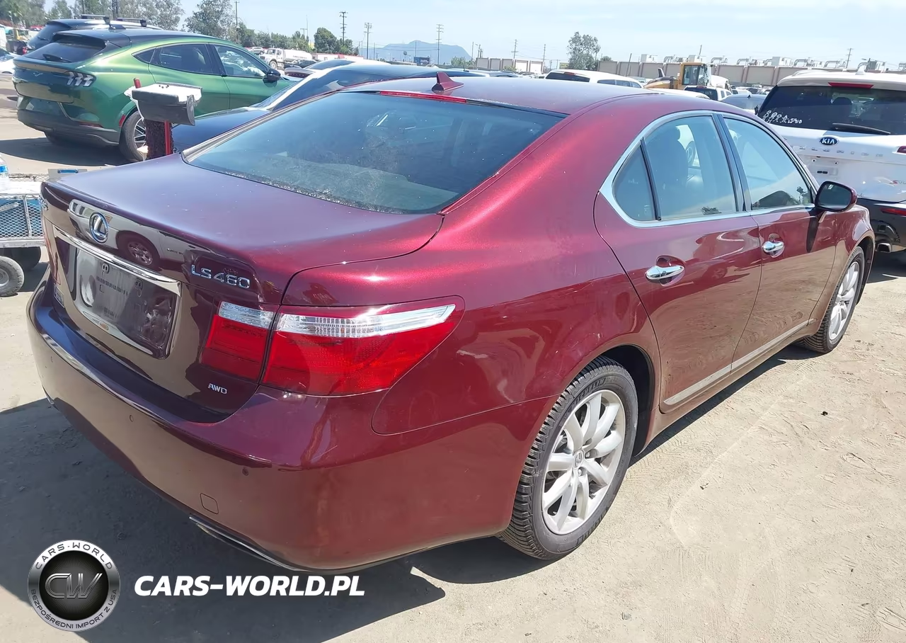 2009 Lexus Ls 460 VIN:JTHCL46F095002384 - 4