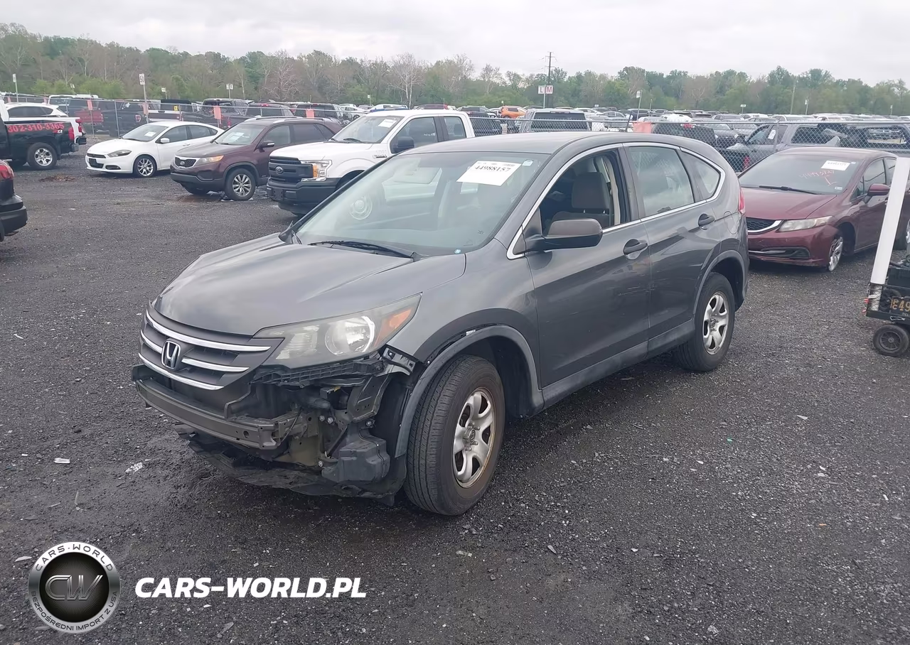 2014 Honda Cr-V Lx VIN:5J6RM4H37EL109654 - 2