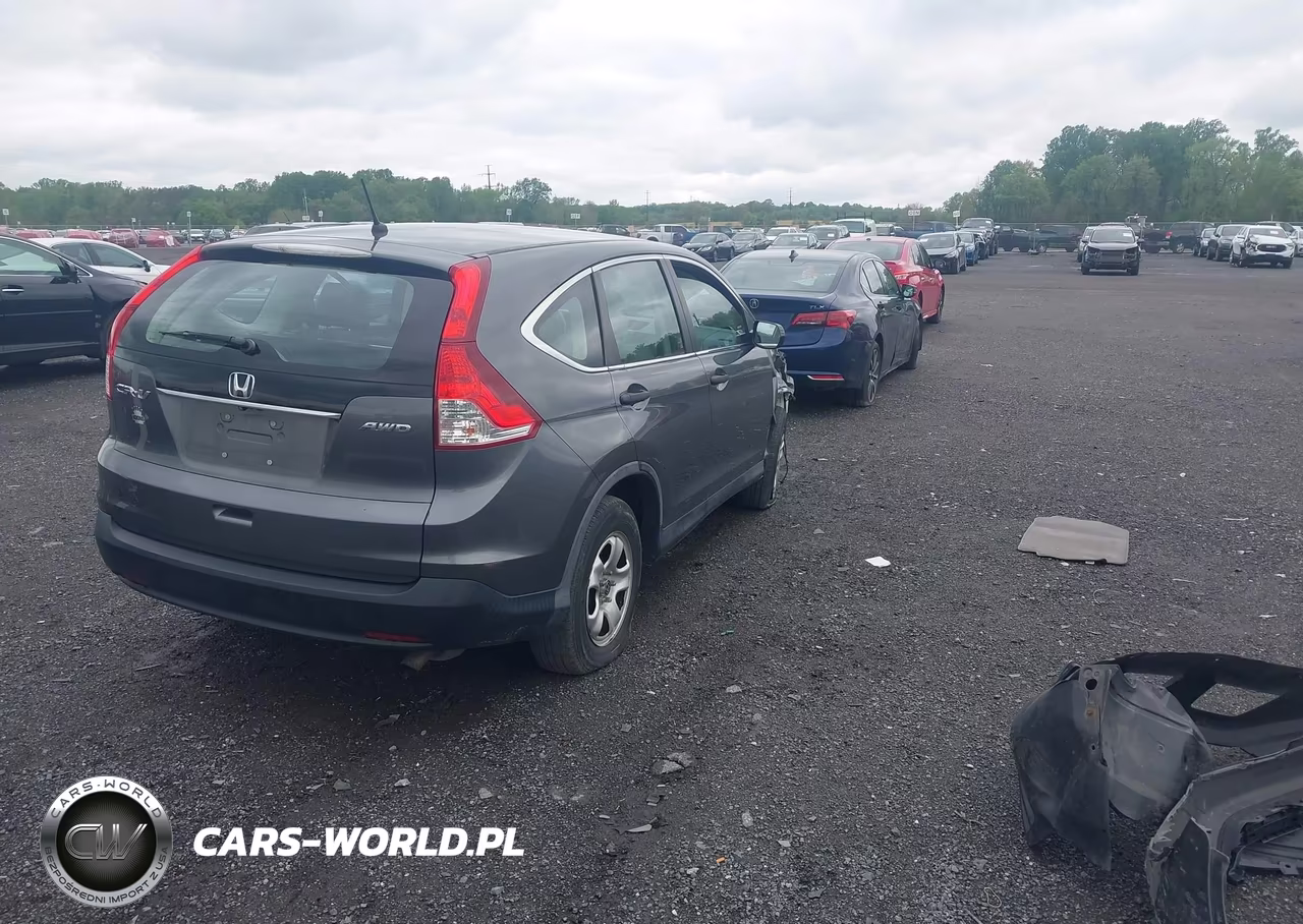 2014 Honda Cr-V Lx VIN:5J6RM4H37EL109654 - 4