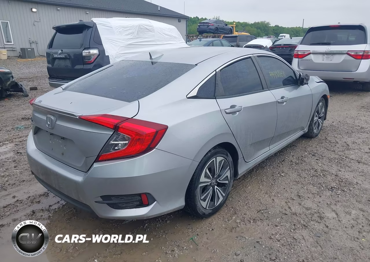2017 Honda Civic Ex-T VIN:19XFC1F33HE001610 - 4