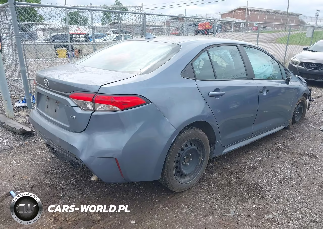 2020 Toyota Corolla Le VIN:5YFEPRAE9LP119952 - 4