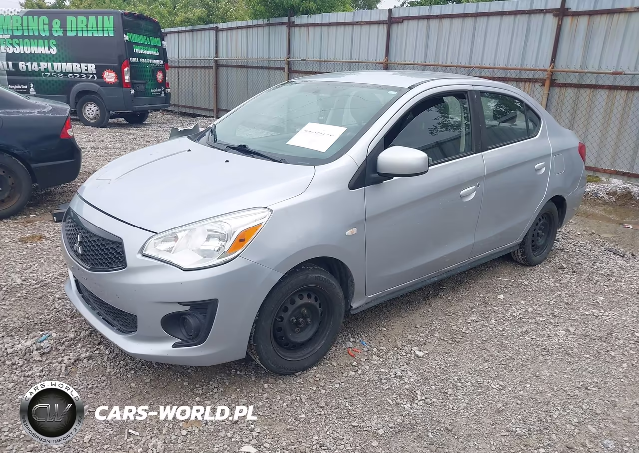 2020 Mitsubishi Mirage G4 Es VIN:ML32F3FJ5LHF09165 - 2