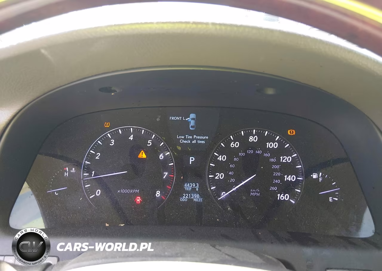 2009 Lexus Ls 460 VIN:JTHBL46F795086215 - 7