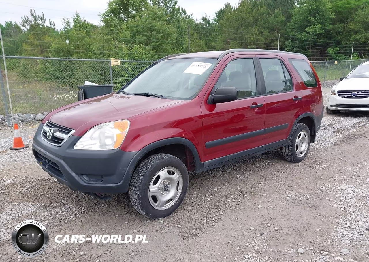 2002 Honda Cr-V Lx VIN:JHLRD78442C041358 - 2