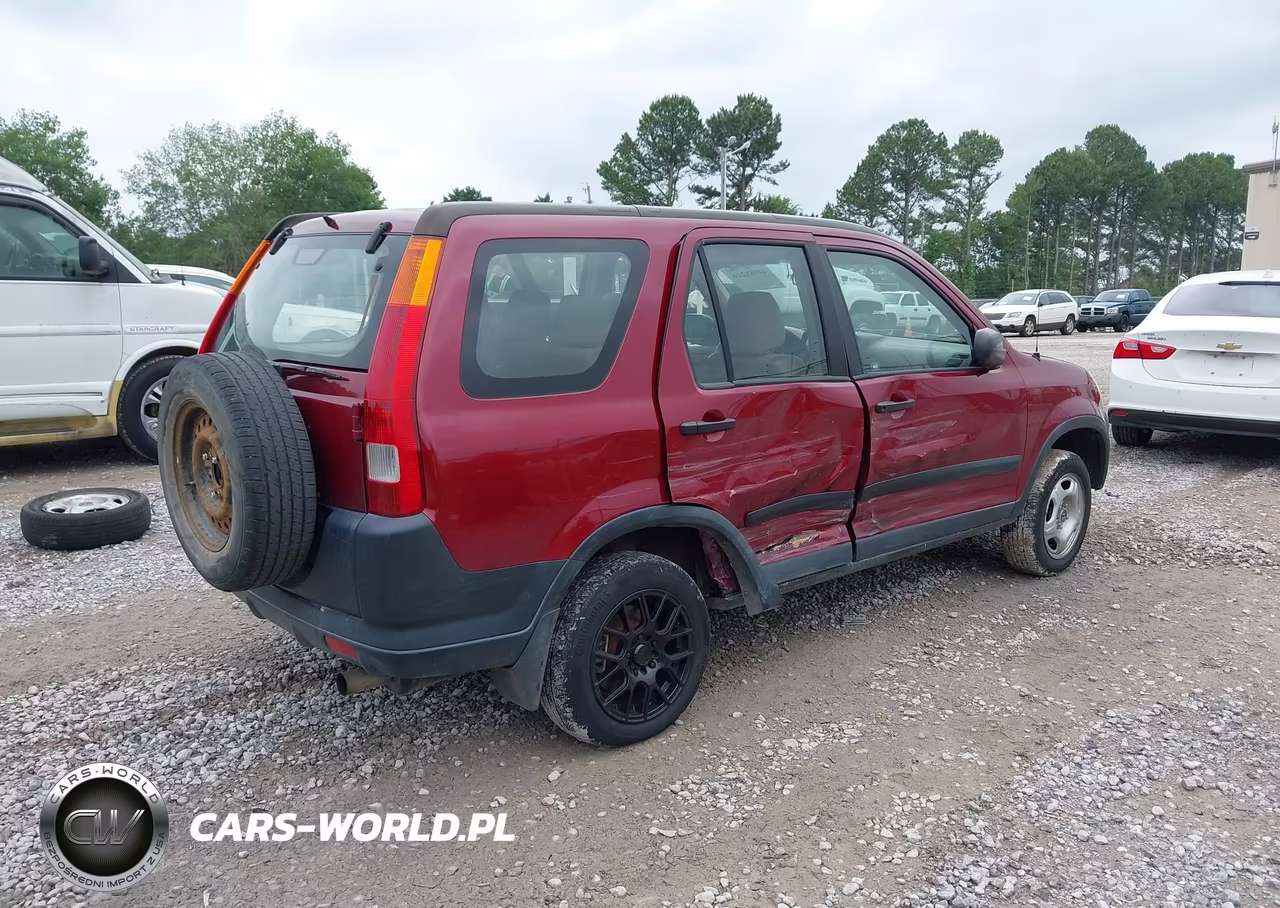 2002 Honda Cr-V Lx VIN:JHLRD78442C041358 - 4