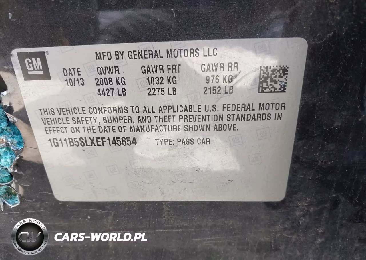 2014 Chevrolet Malibu 1Ls VIN:1G11B5SLXEF145854 - 9