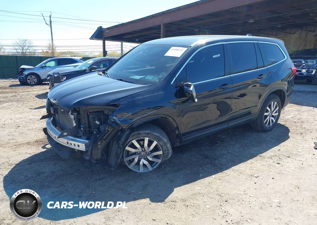 2019 Honda Pilot Ex VIN:5FNYF6H30KB095473 - 2