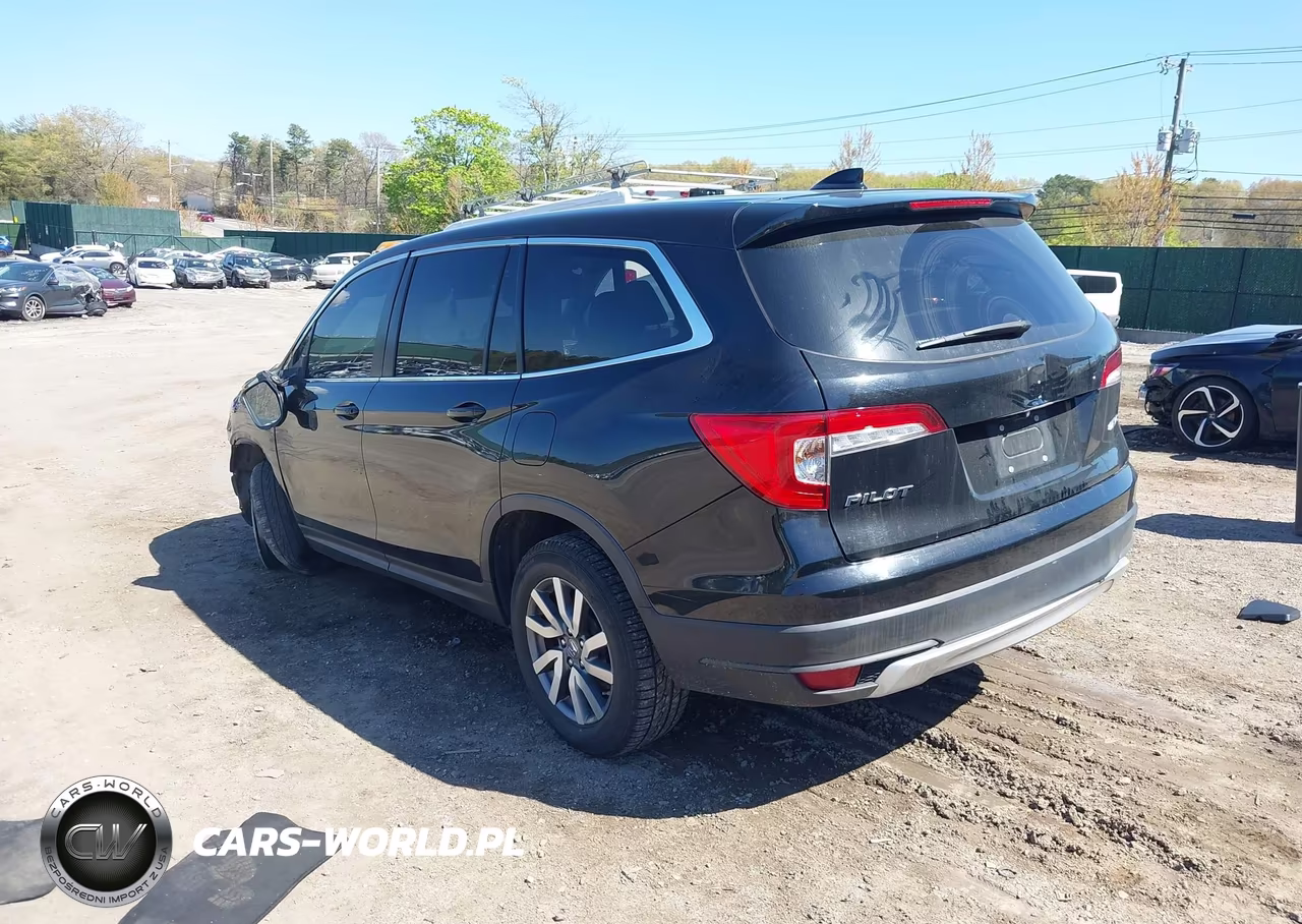 2019 Honda Pilot Ex VIN:5FNYF6H30KB095473 - 3