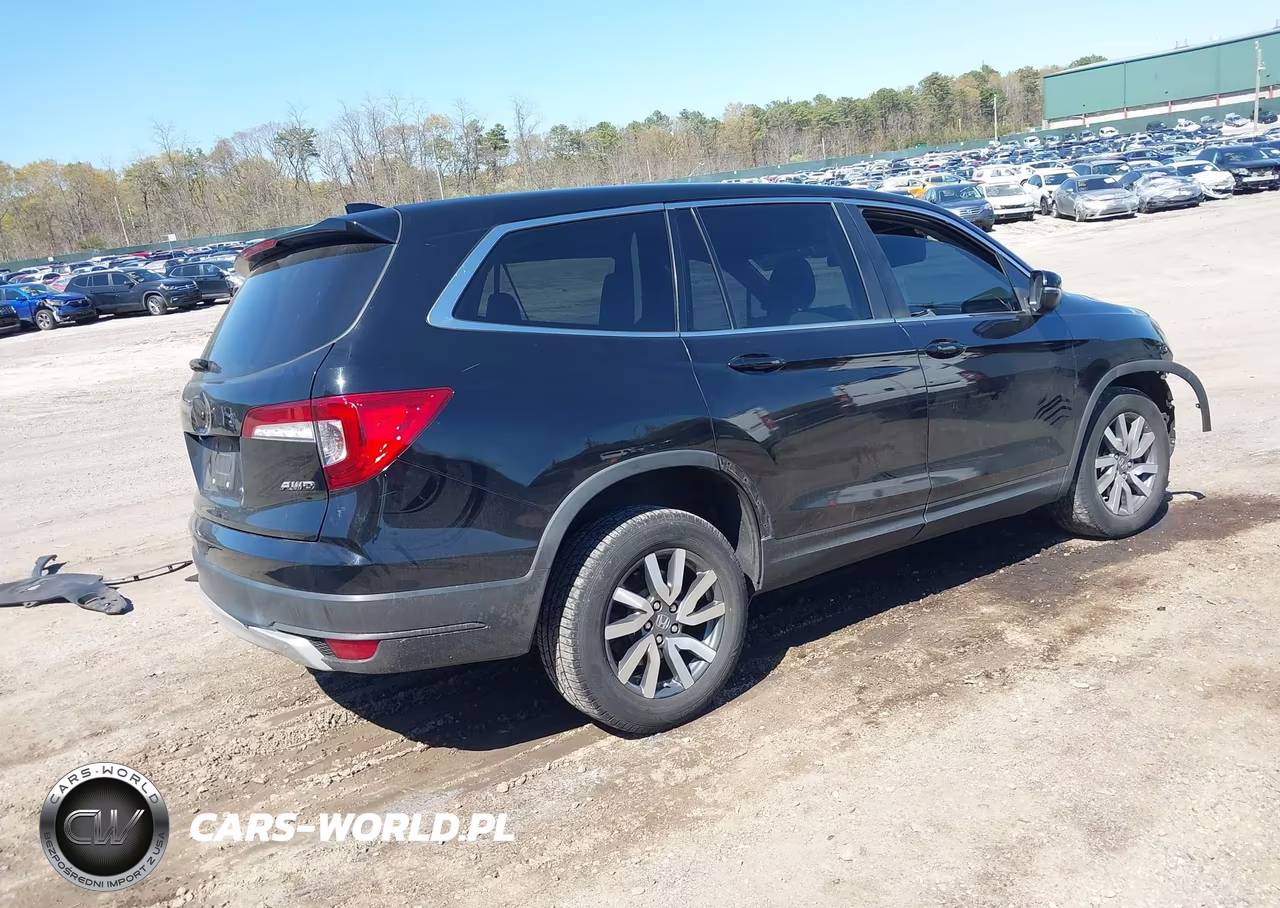 2019 Honda Pilot Ex VIN:5FNYF6H30KB095473 - 4