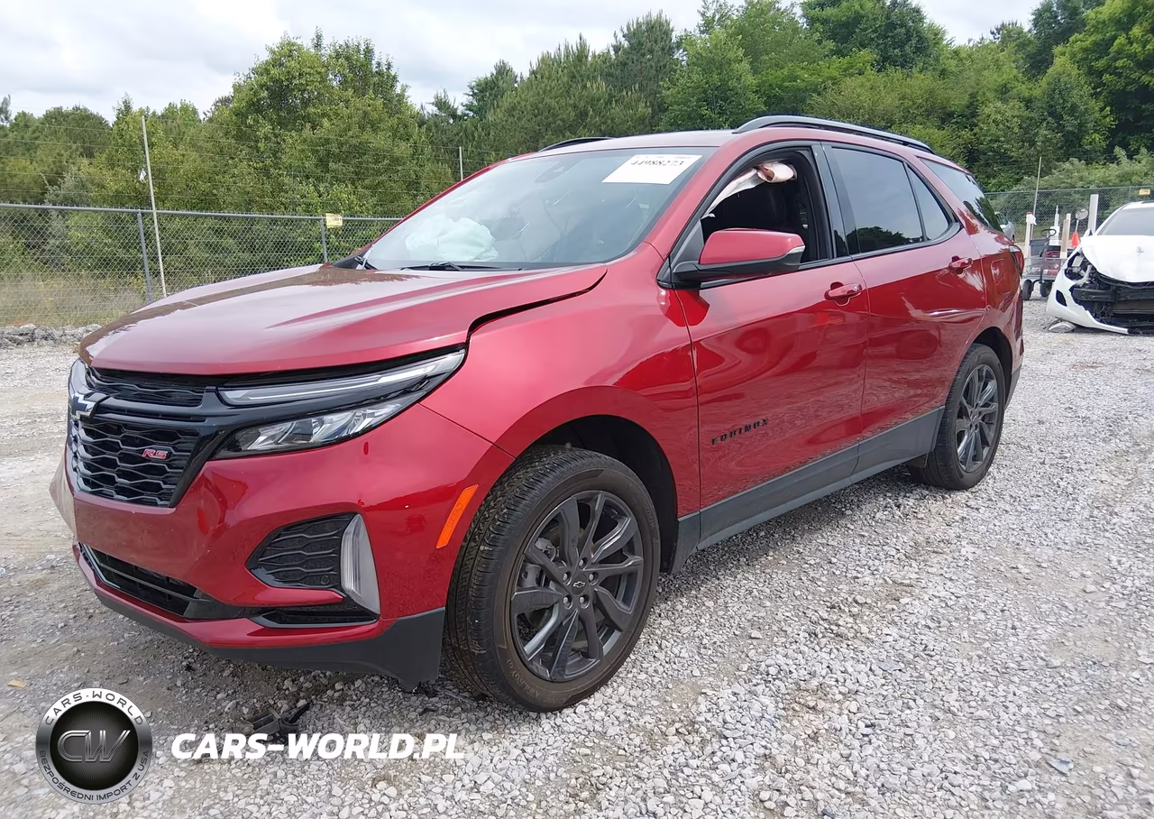 2024 Chevrolet Equinox Fwd Rs VIN:3GNAXMEG6RS106897 - 2