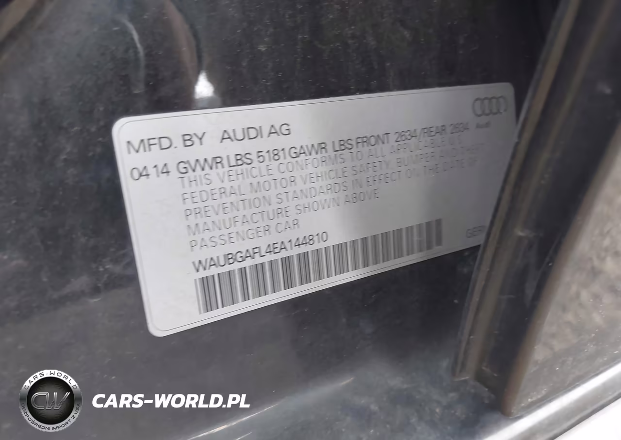 2014 Audi S4 3.0T Premium Plus VIN:WAUBGAFL4EA144810 - 9