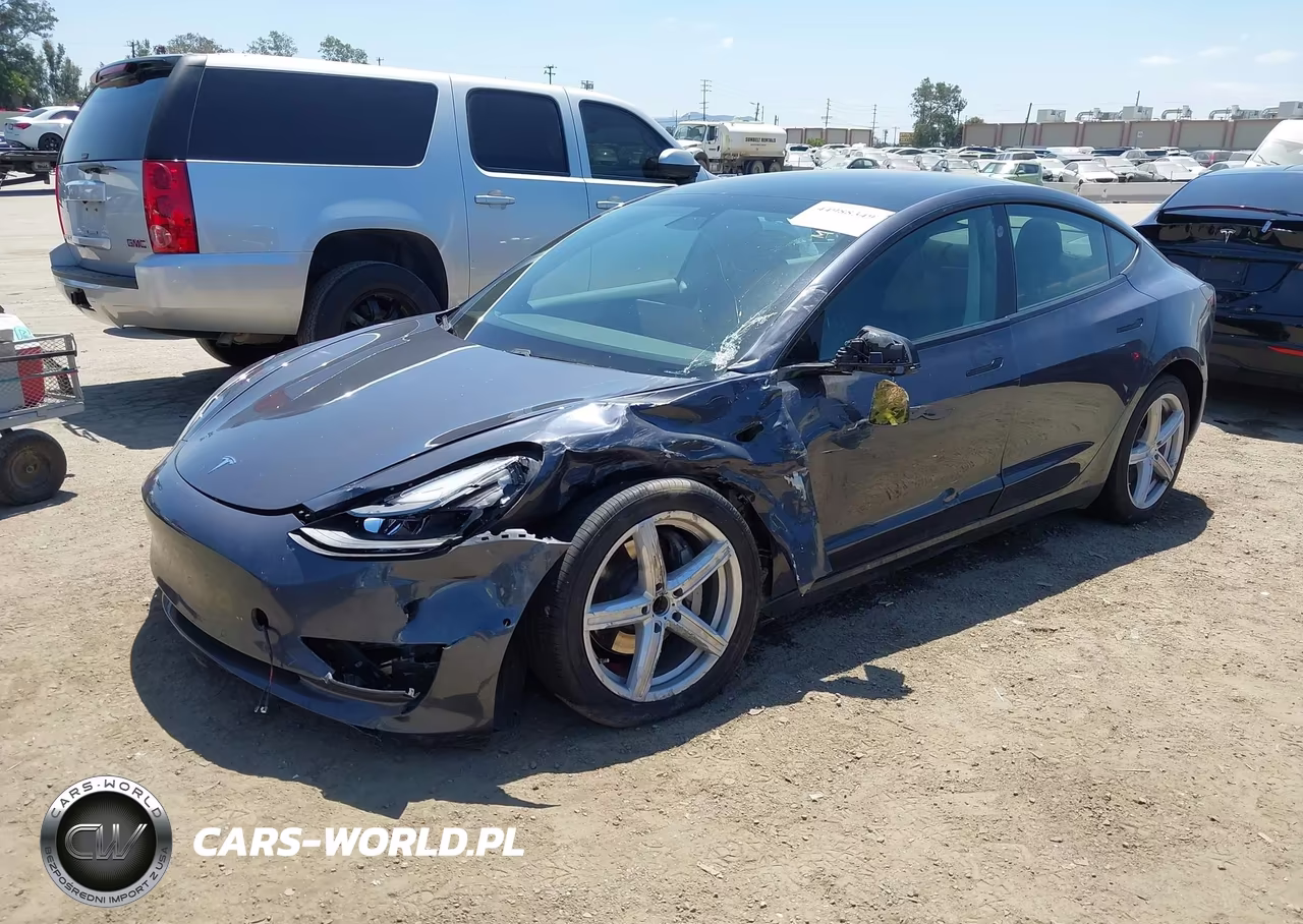 2021 Tesla Model 3 Standard Range Plus Rear-Wheel Drive VIN:5YJ3E1EA3MF014536 - 2