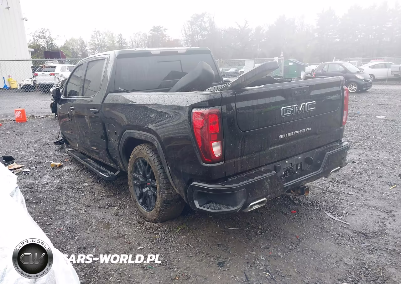 2022 GMC Sierra 1500 Elevation VIN:1GTUUCET1NZ527512 - 3