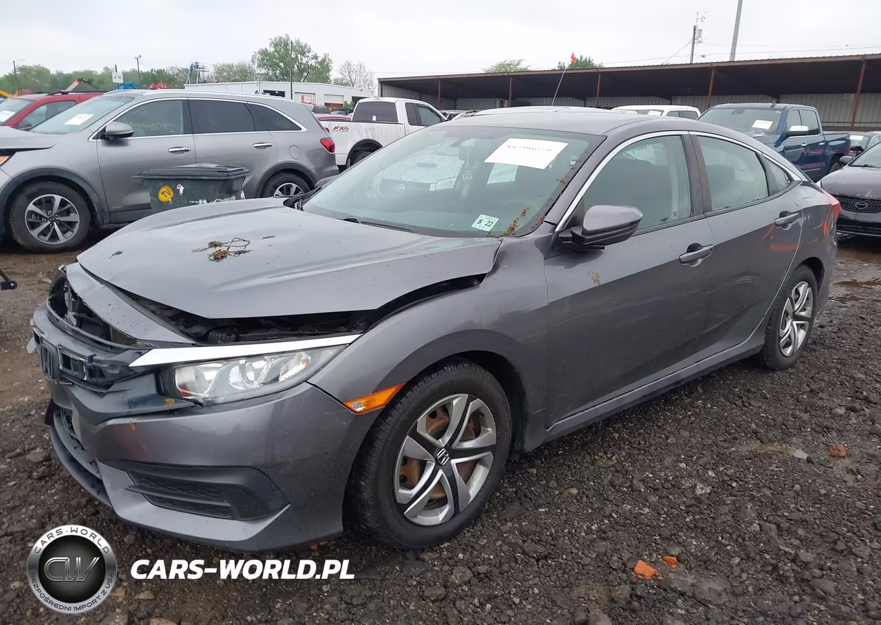 2017 Honda Civic Lx VIN:19XFC2F51HE223117 - 2