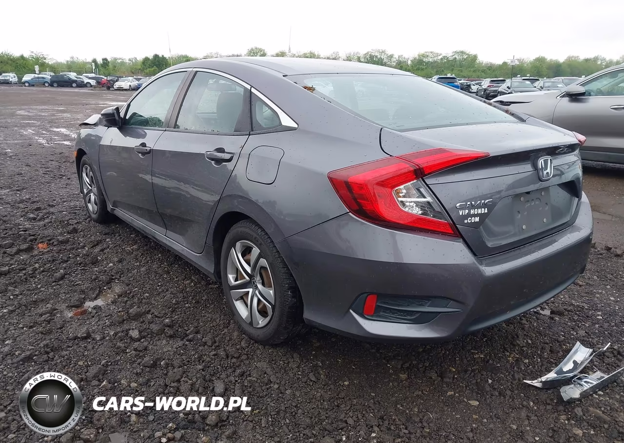 2017 Honda Civic Lx VIN:19XFC2F51HE223117 - 3