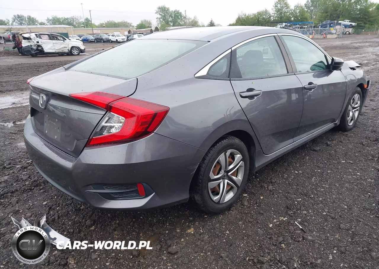 2017 Honda Civic Lx VIN:19XFC2F51HE223117 - 4