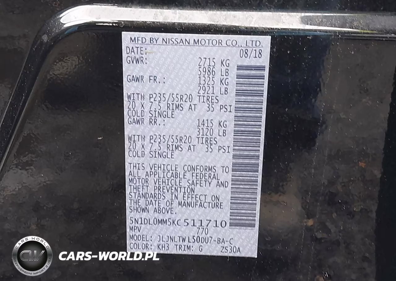 2019 Infiniti Qx60 Luxe VIN:5N1DL0MM5KC511710 - 9