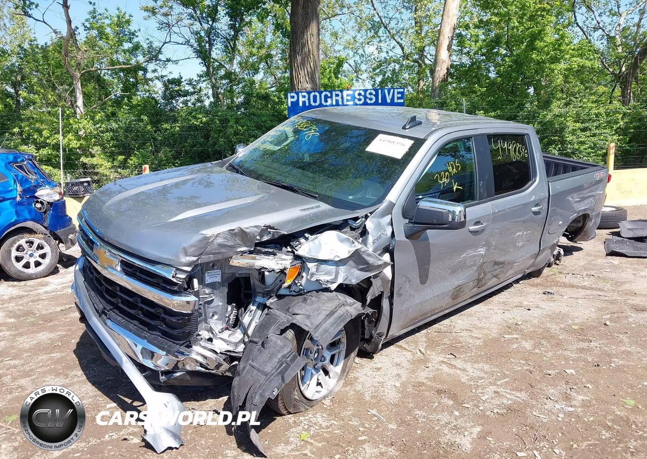 2025 Chevrolet Silverado 1500 4Wd Standard Bed Lt VIN:1GCPKDEK2SZ330425 - 2