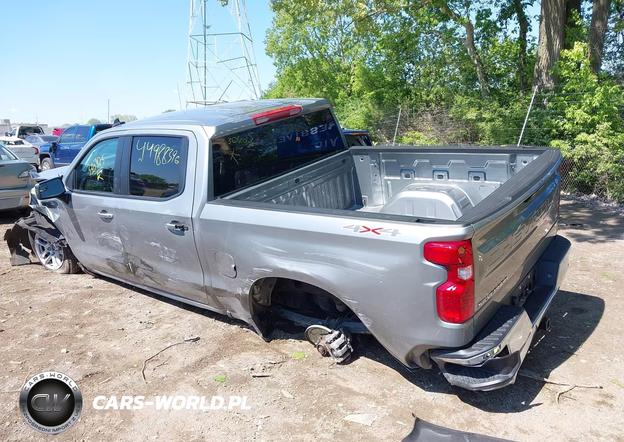 2025 Chevrolet Silverado 1500 4Wd Standard Bed Lt VIN:1GCPKDEK2SZ330425 - 3