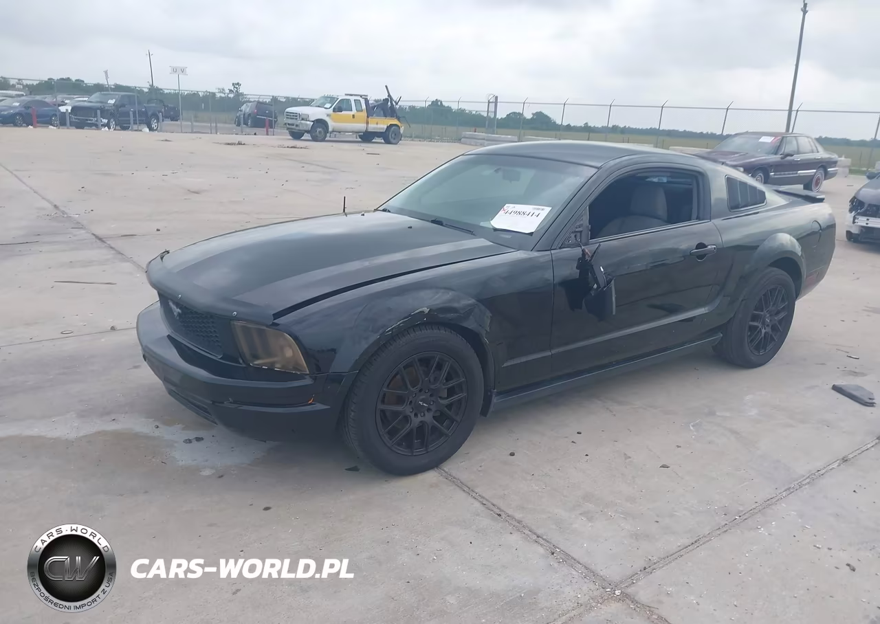 2007 Ford Mustang V6 Deluxe-V6 Premium VIN:1ZVFT80N475255904 - 2