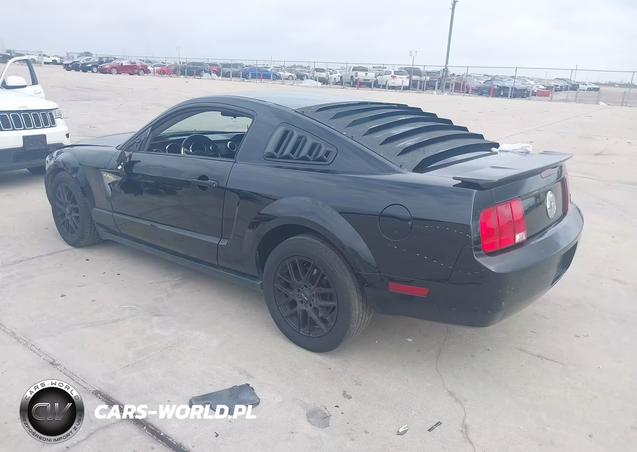 2007 Ford Mustang V6 Deluxe-V6 Premium VIN:1ZVFT80N475255904 - 3