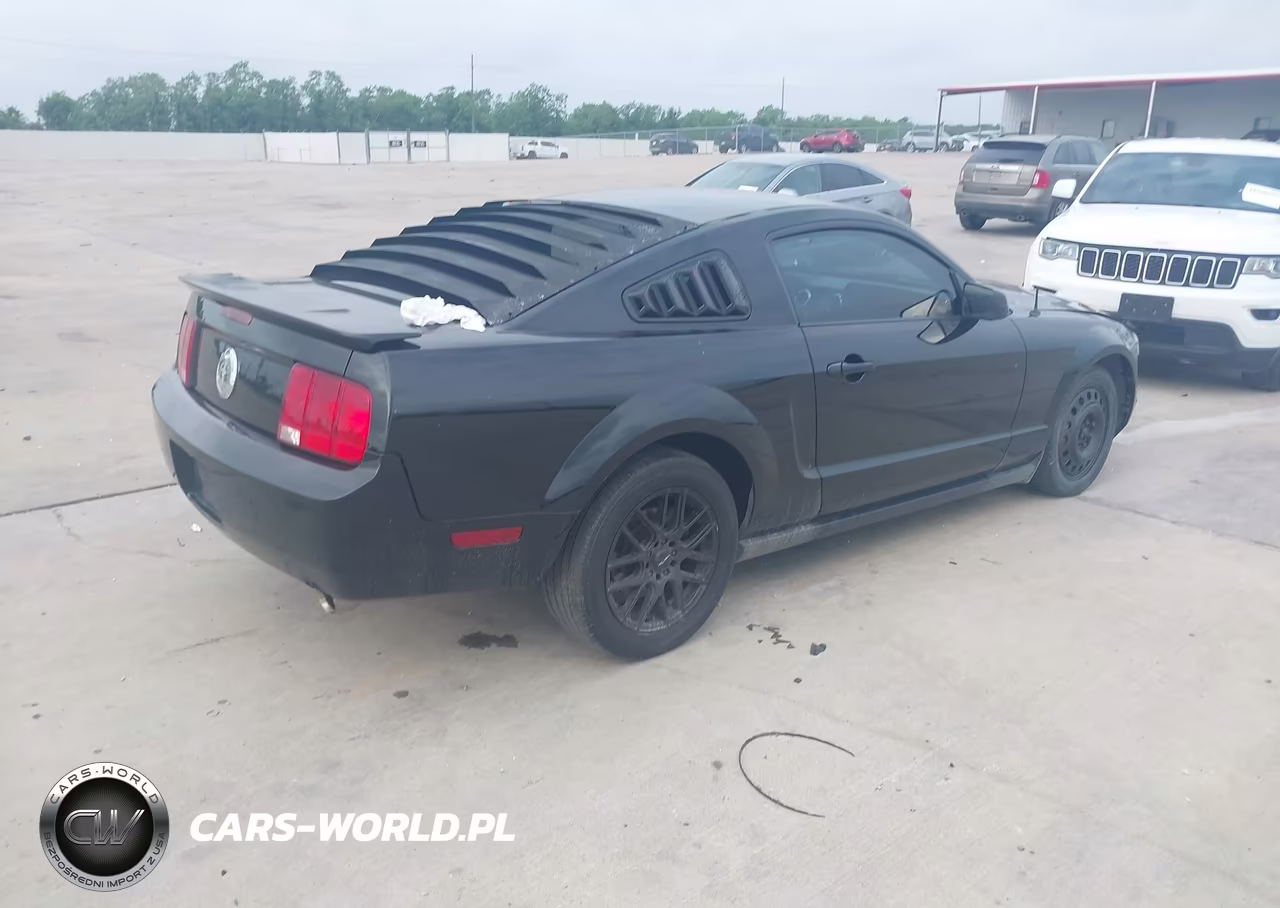 2007 Ford Mustang V6 Deluxe-V6 Premium VIN:1ZVFT80N475255904 - 4