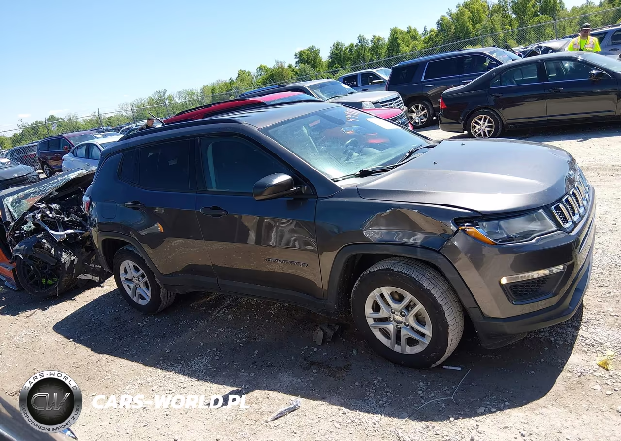 2018 Jeep Compass Sport Fwd VIN:3C4NJCAB0JT335249 - 13