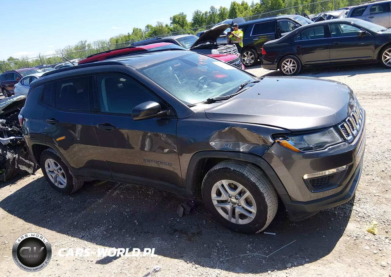 2018 Jeep Compass Sport Fwd VIN:3C4NJCAB0JT335249 - 14