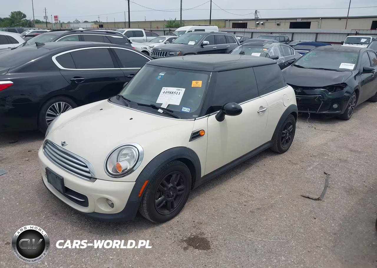 2012 Mini Cooper VIN:WMWSU3C55CT540580 - 2
