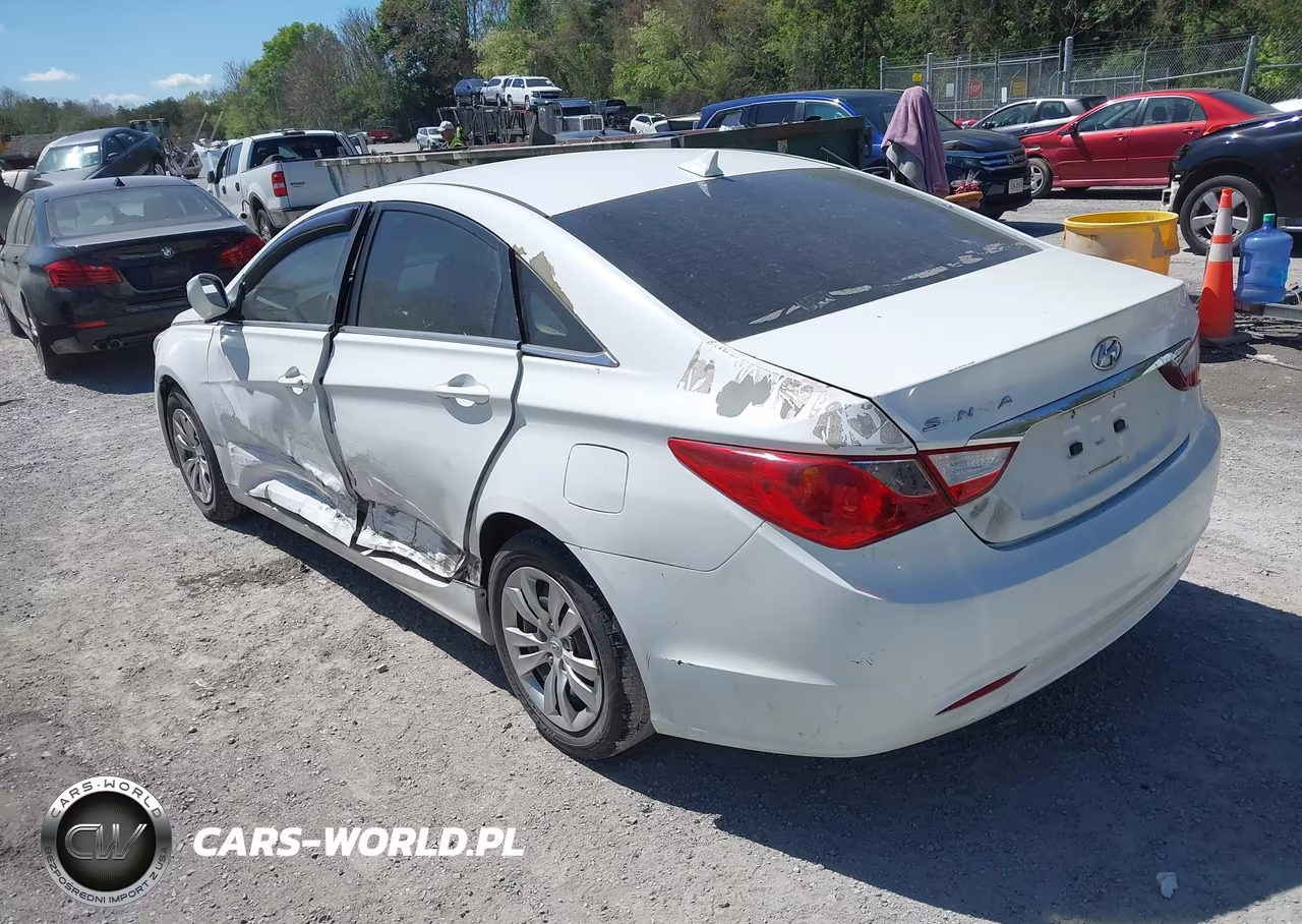 2011 Hyundai Sonata Gls VIN:5NPEB4ACXBH212703 - 3