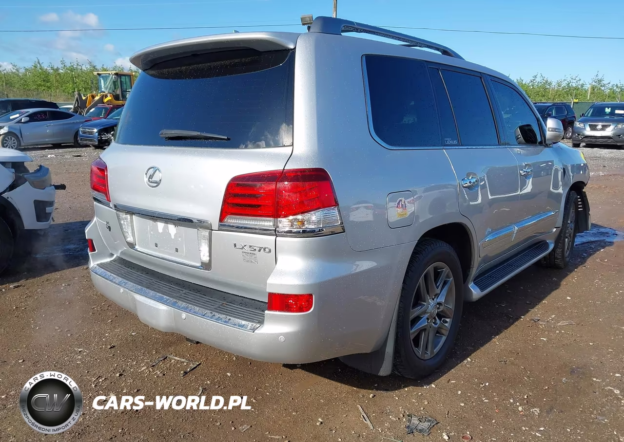 2015 Lexus Lx 570 VIN:JTJHY7AX7F4180236 - 4