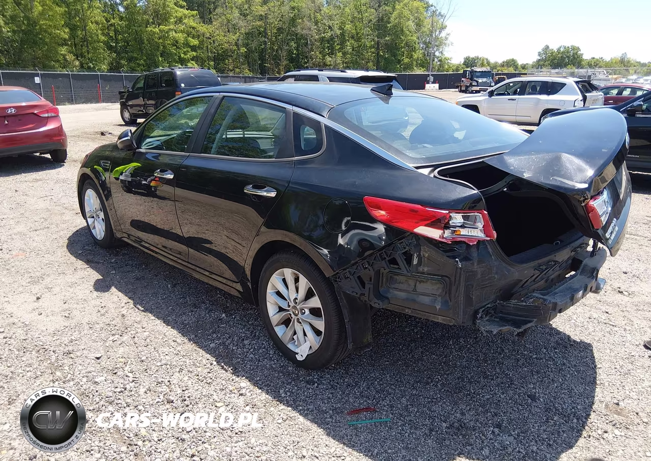 2016 Kia Optima Lx VIN:5XXGT4L3XGG075168 - 3