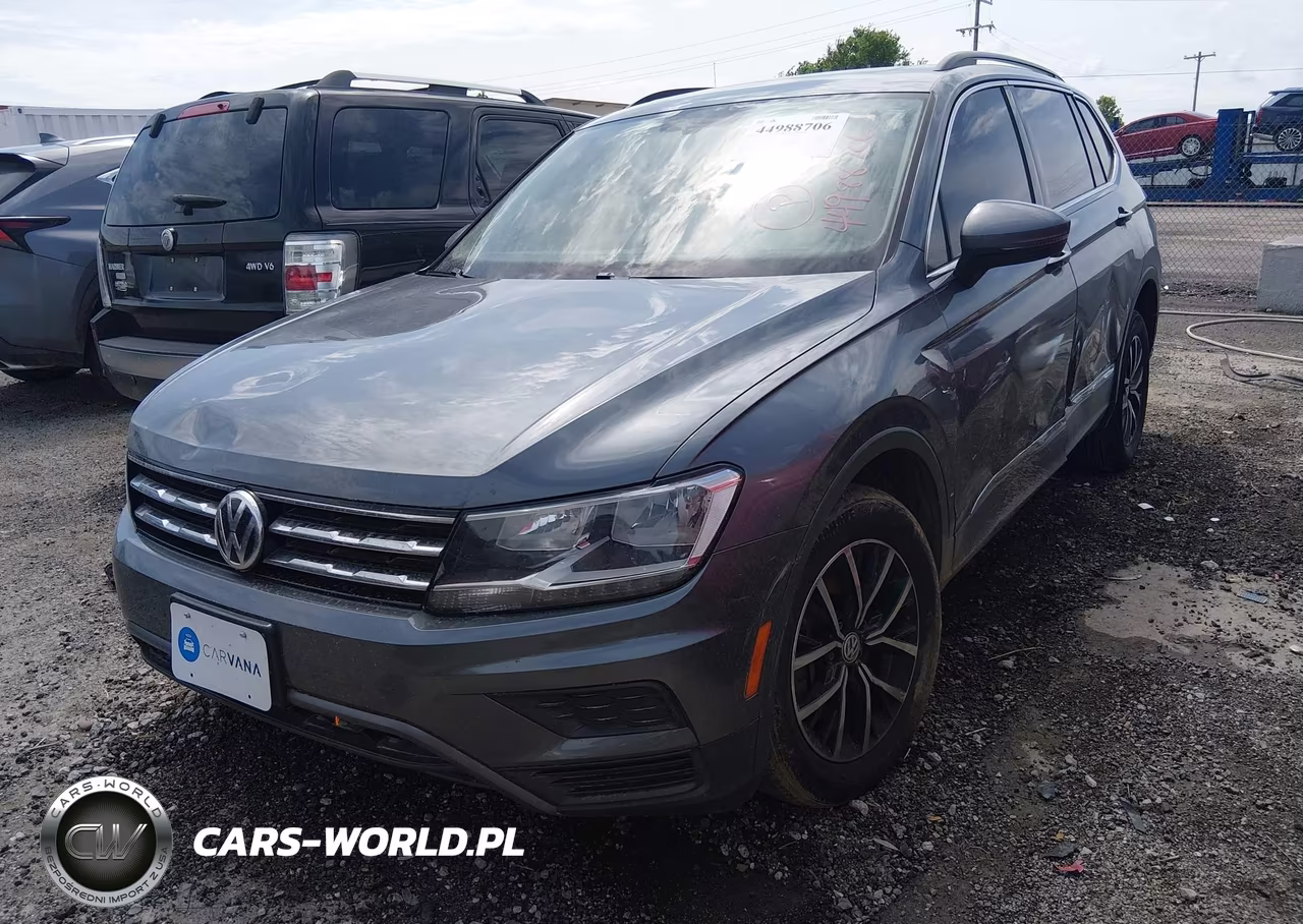 2021 Volkswagen Tiguan 2.0T Se-2.0T Se R-Line Black-2.0T Sel VIN:3VV3B7AX9MM089521 - 2