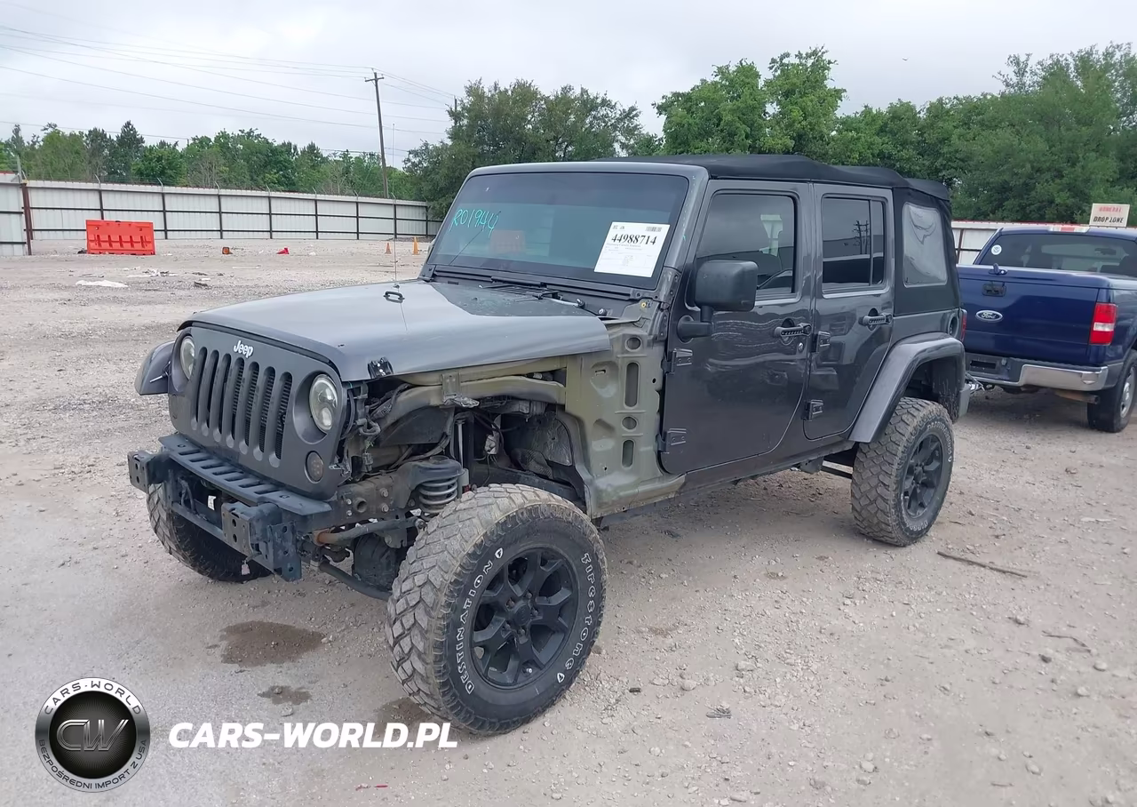 2017 Jeep Wrangler Unlimited Sport 4X4 VIN:1C4BJWDG9HL738454 - 2