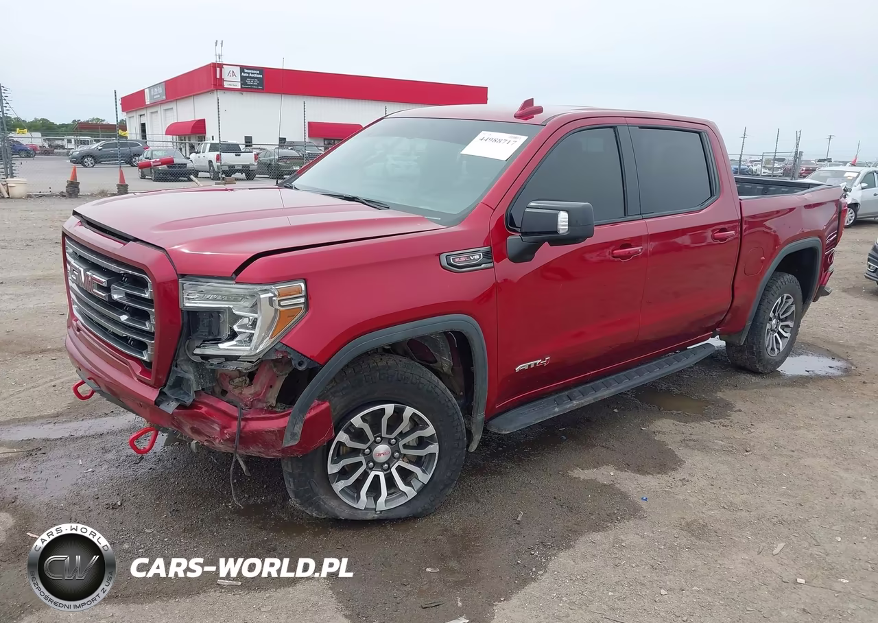 2021 GMC Sierra 1500 4Wd Short Box At4 VIN:3GTP9EEL1MG164797 - 2