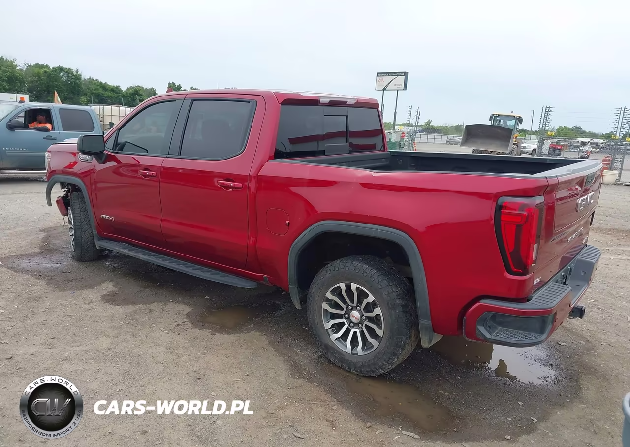2021 GMC Sierra 1500 4Wd Short Box At4 VIN:3GTP9EEL1MG164797 - 3