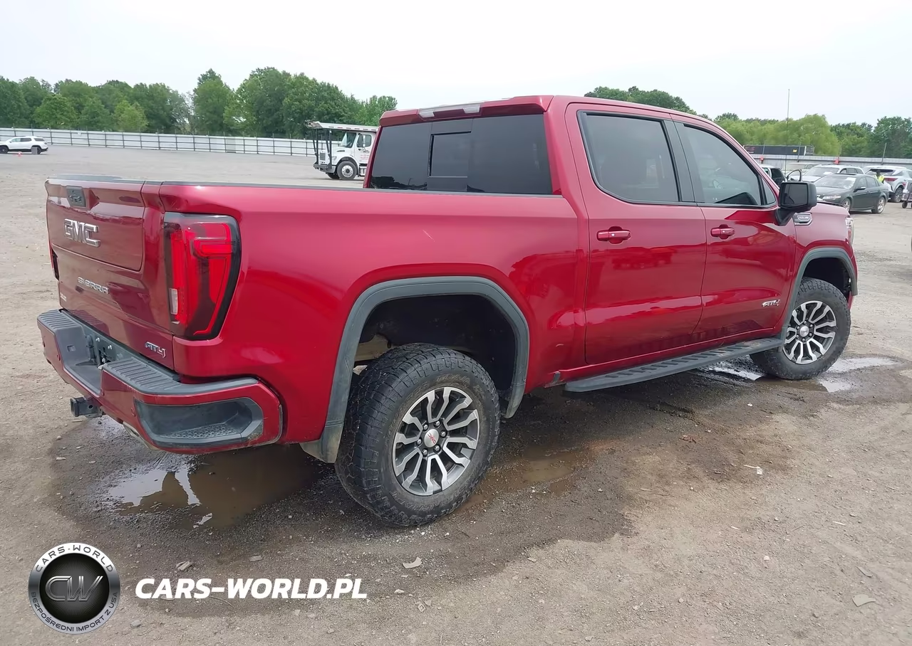 2021 GMC Sierra 1500 4Wd Short Box At4 VIN:3GTP9EEL1MG164797 - 4