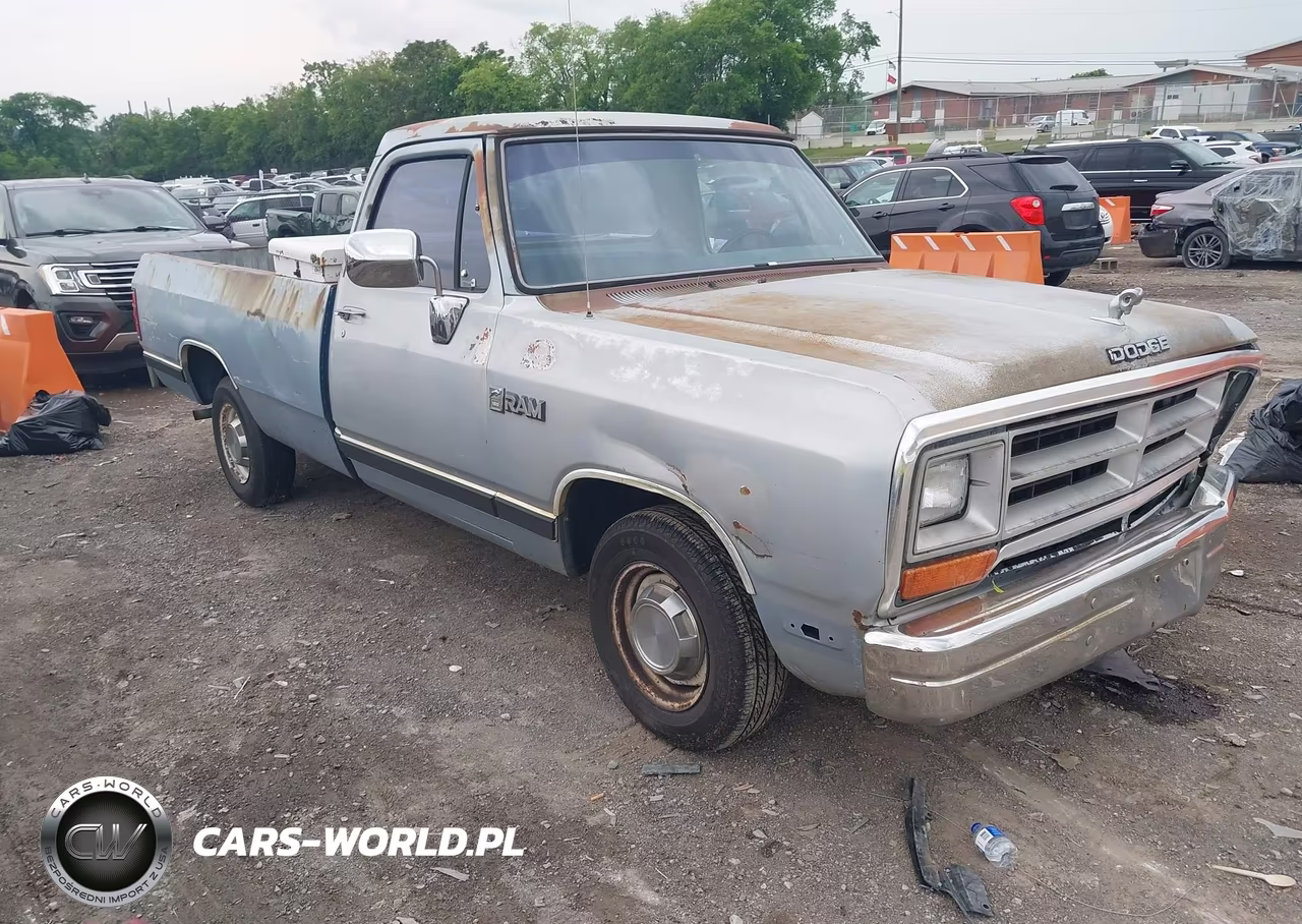1989 Dodge D-Series D100