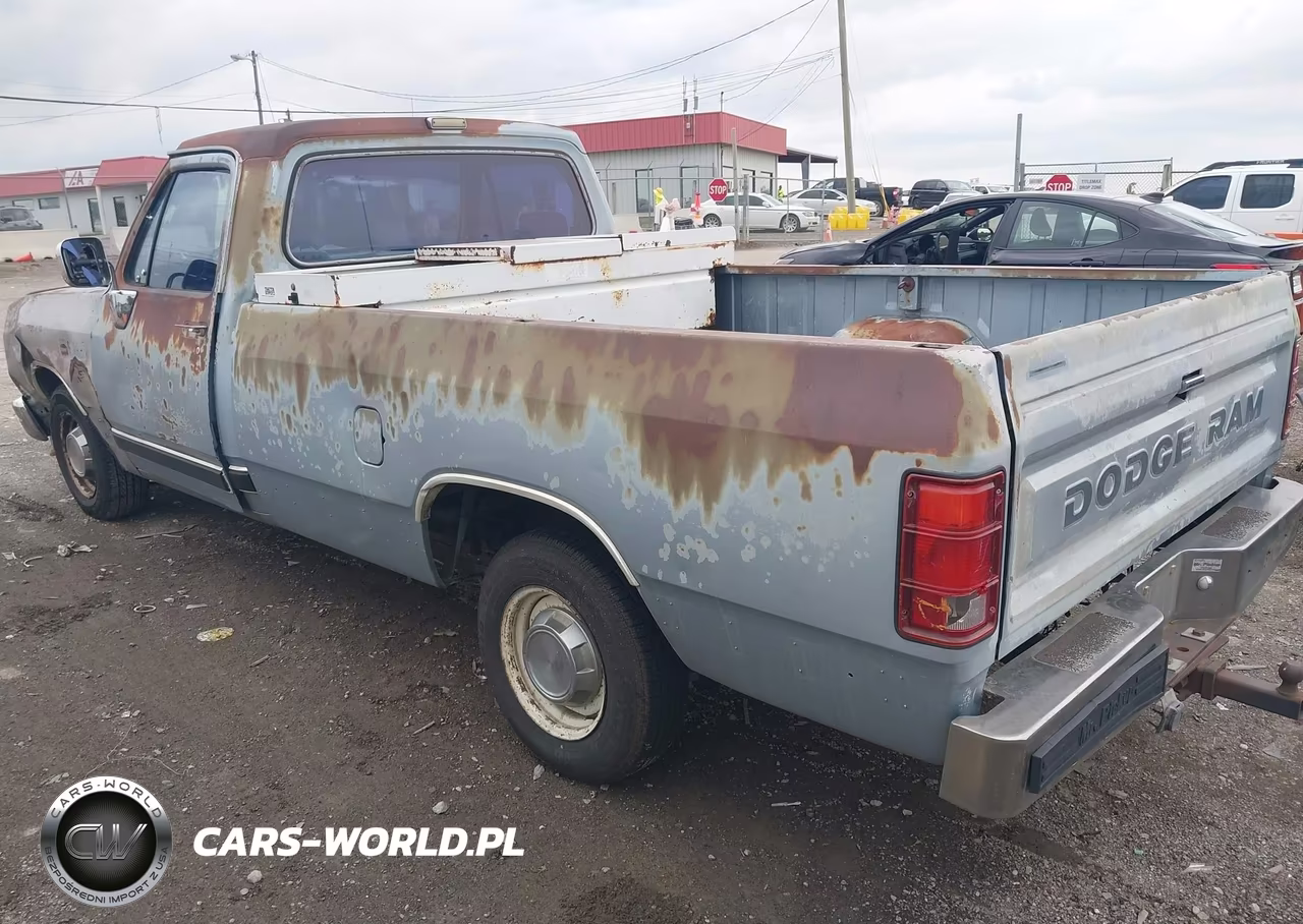 1989 Dodge D-Series D100 VIN:1B7FE06Y4KS015133 - 3