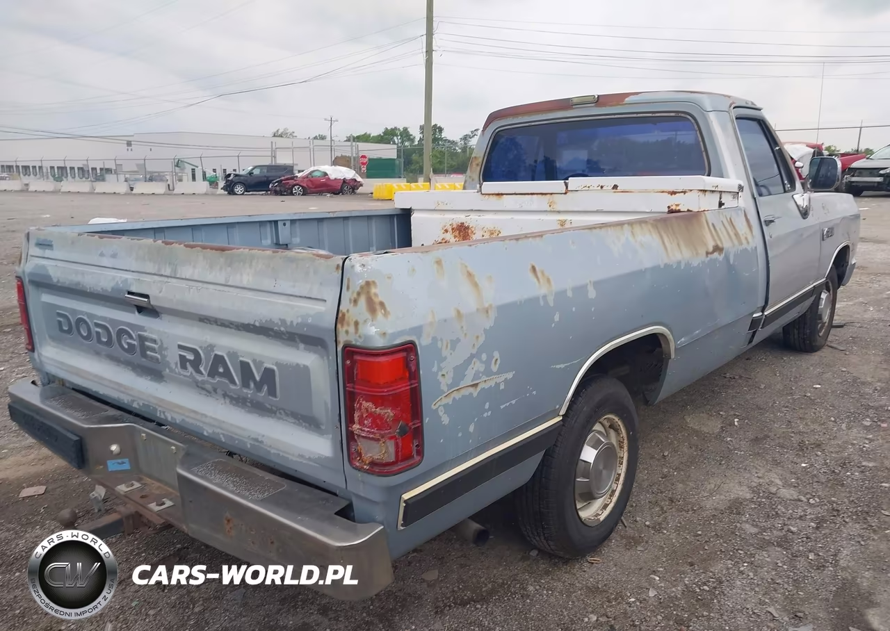 1989 Dodge D-Series D100 VIN:1B7FE06Y4KS015133 - 4