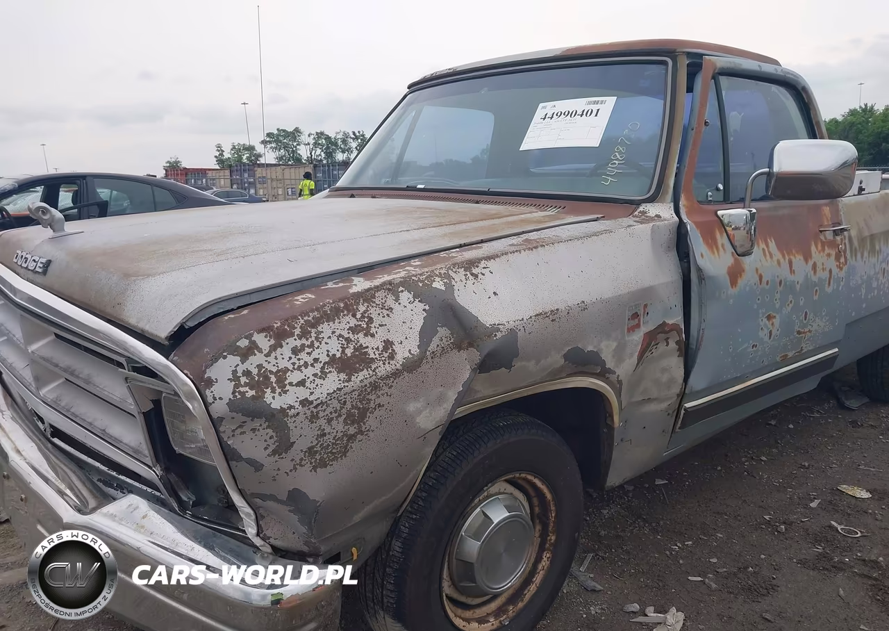 1989 Dodge D-Series D100 VIN:1B7FE06Y4KS015133 - 6