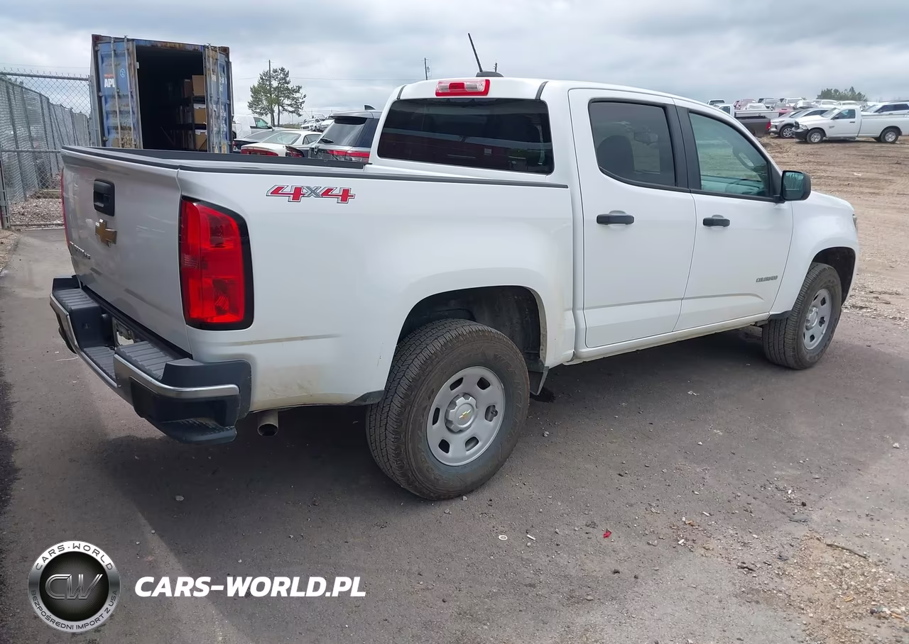 2017 Chevrolet Colorado Wt VIN:1GCGTBEN7H1229626 - 4