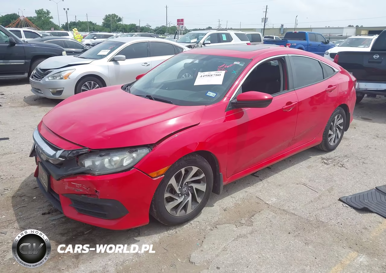 2018 Honda Civic Ex VIN:2HGFC2F72JH587530 - 2