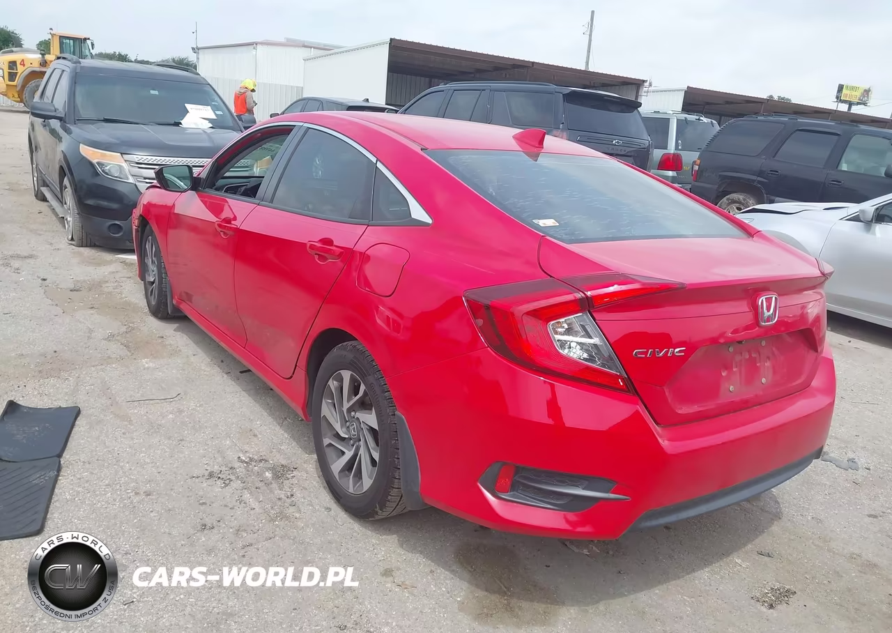 2018 Honda Civic Ex VIN:2HGFC2F72JH587530 - 3