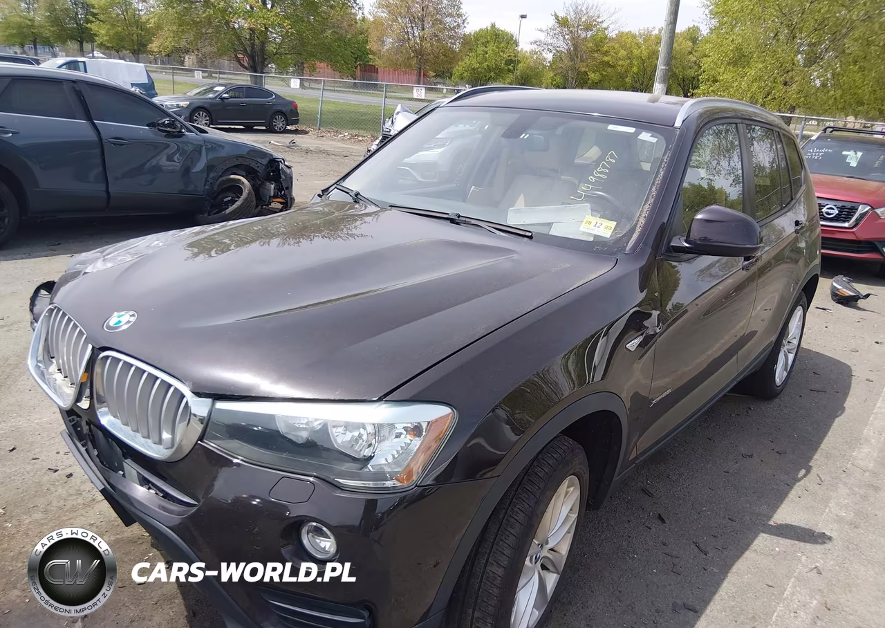 2015 BMW X3 xDrive28I VIN:5UXWX9C53F0D56583 - 2
