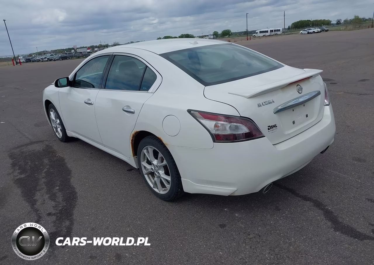 2012 Nissan Maxima 3.5 Sv VIN:1N4AA5AP8CC839817 - 3