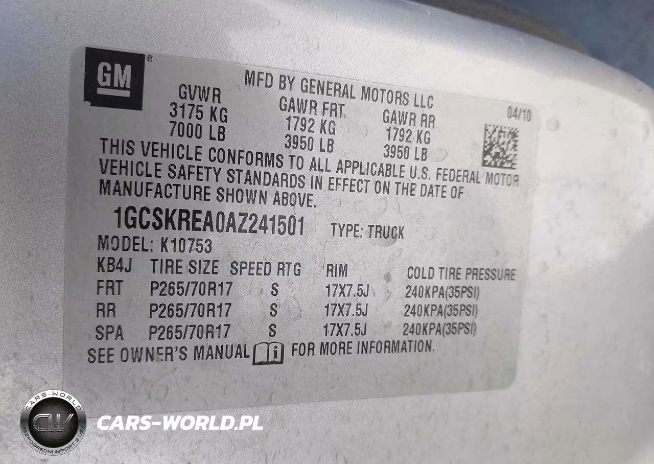 2010 Chevrolet Silverado 1500 Ls VIN:1GCSKREA0AZ241501 - 9