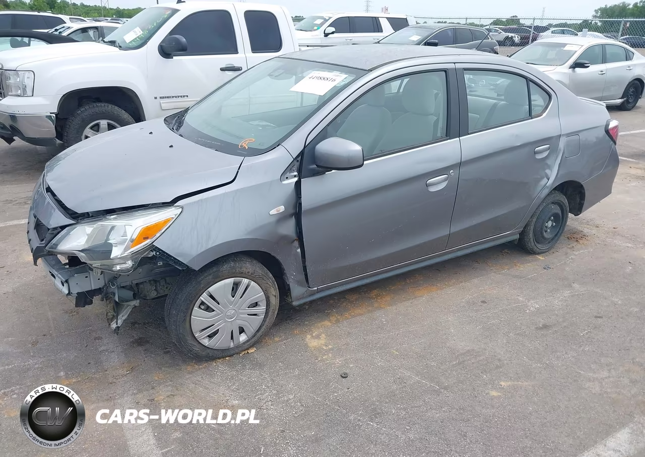 2021 Mitsubishi Mirage G4 VIN:ML32FUFJXMHF02803 - 2