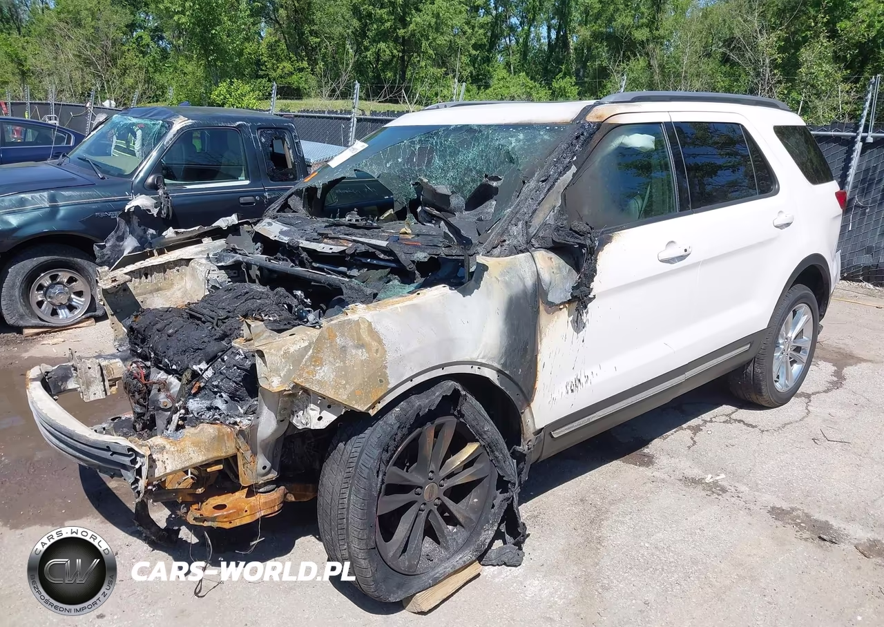 2018 Ford Explorer Xlt VIN:1FM5K8D86JGB55820 - 2