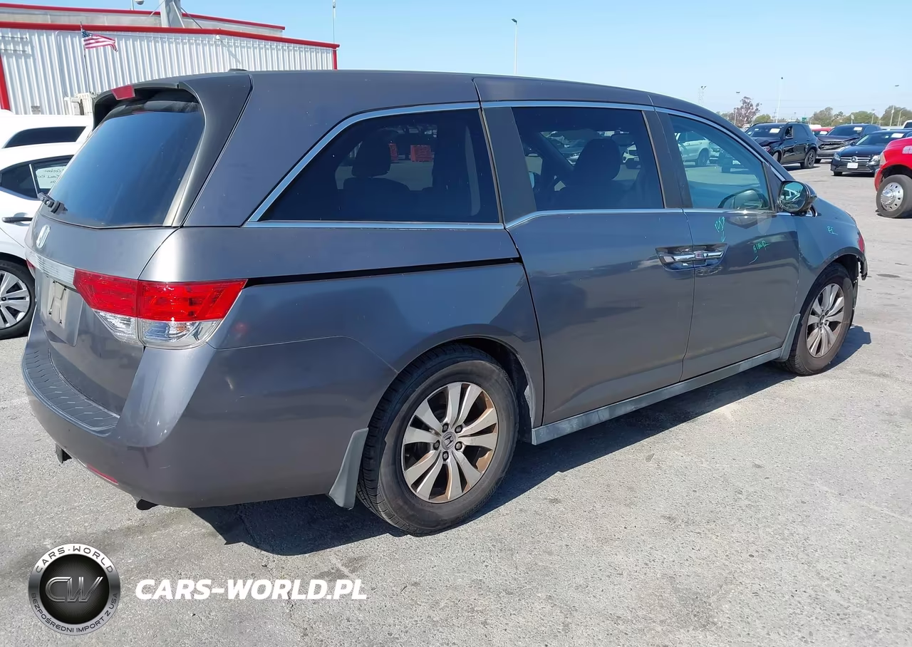 2015 Honda Odyssey Ex-L VIN:5FNRL5H62FB032429 - 4